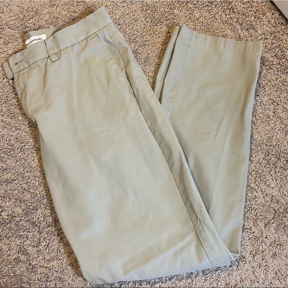 NWOT Amazon Essentials Slim Fit Tan Dress Pants